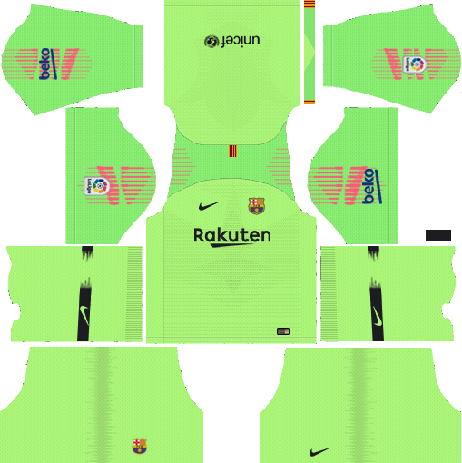 Barcelona GK Away Kit 2018 - 2019