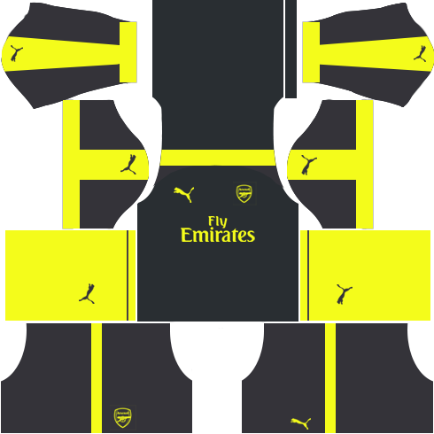 Arsenal Third Kits 2016-2017