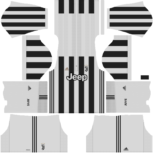 Juventus Home Kit Dream League Soccer 2017 - 2018
