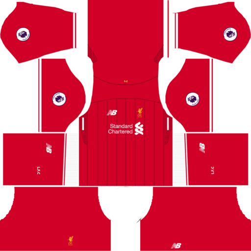 Liverpool Home Kit 2017-2018 Dream League Soccer