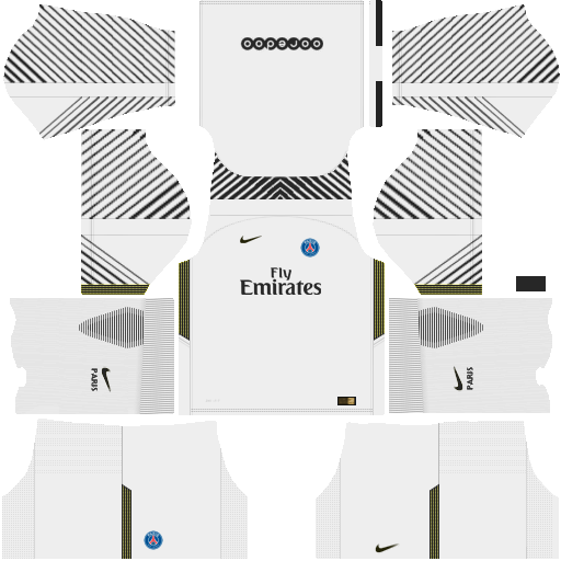 PSG Goalkeeper Home Kit Dream League Soccer