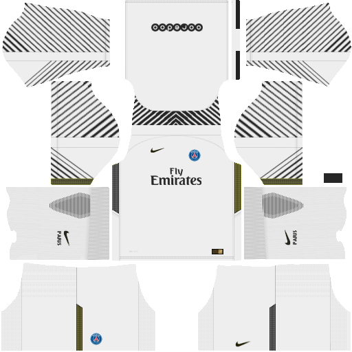 Paris Saint-Germain (PSG) 2018/19 Kit - Dream League Soccer Kits