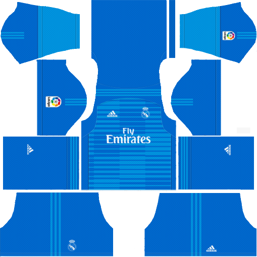 Real Madrid Goal keeper Away Kit 2018-2019 DLS