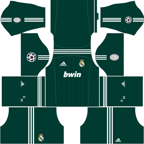 Real Madrid Champion League Kit 2012-2013