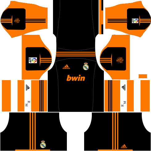 Real Madrid Goalkeeper Away Kit 2012-2013