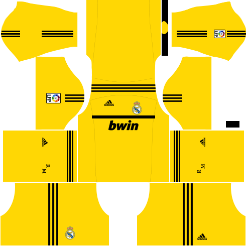 Real Madrid Goalkeeper Home Kit 2011-2012