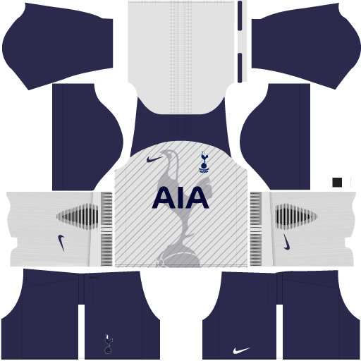 Tottenham Home Kit DLS 2017 - 2018