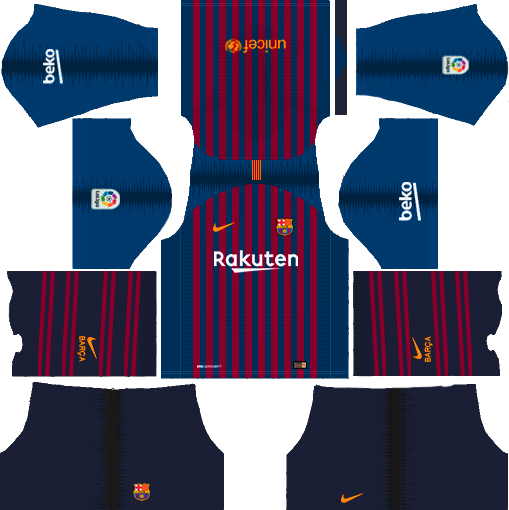 Barcelona Home Kit 2018 - 2019