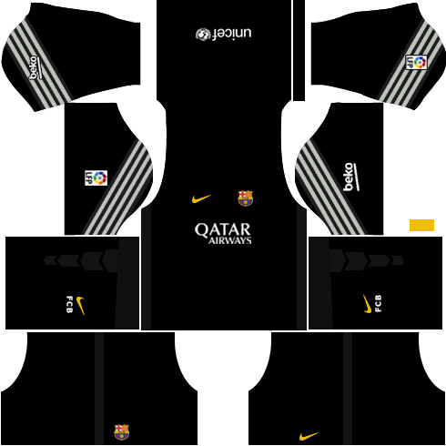 Barcelona Goalkeeper Away Kit 2015-2016