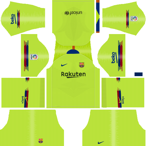 barcelona jersey kit dream league