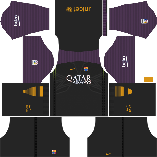 Barcelona goalkeeper home kit