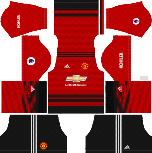 dream league soccer 2019 jersey manchester united kits