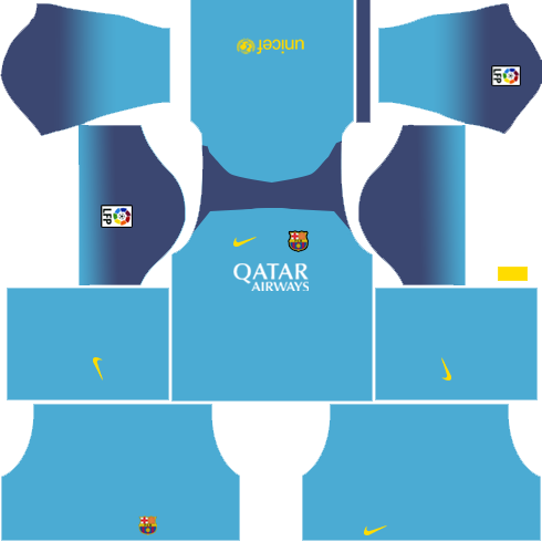 Barcelona Goalkeeper Away Kit 2013-2014