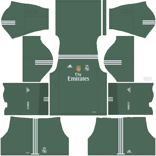 real madrid home kit dream league soccer