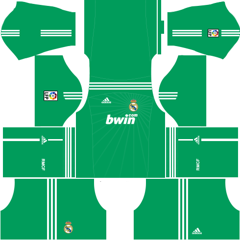 Real Madrid Goalkeeper Home Kit 2010-2011