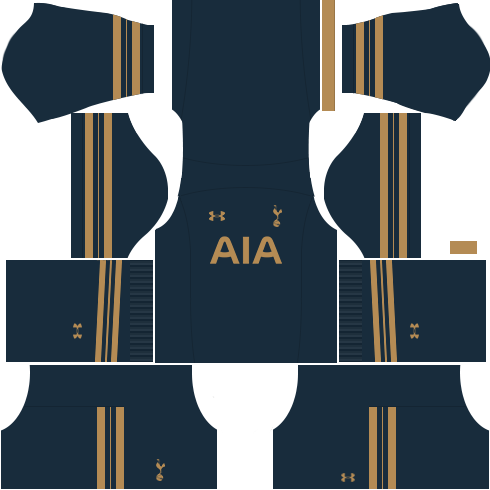 Tottenham Hotspur 2019-2020 Kit & Logo - Dream League ...
