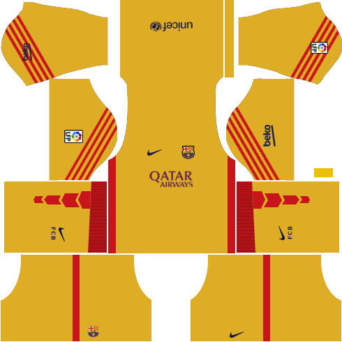 Barcelona Goalkeeper Third Kit 2015-2016