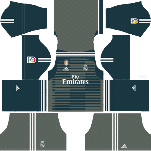 Real Madrid Goal keeper Third Kit 2018-2019 DLS