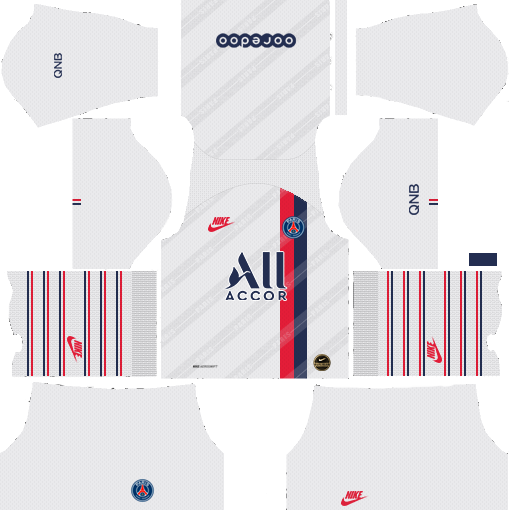 PSG 2019-2020 Kit \u0026 Logo - Dream League 