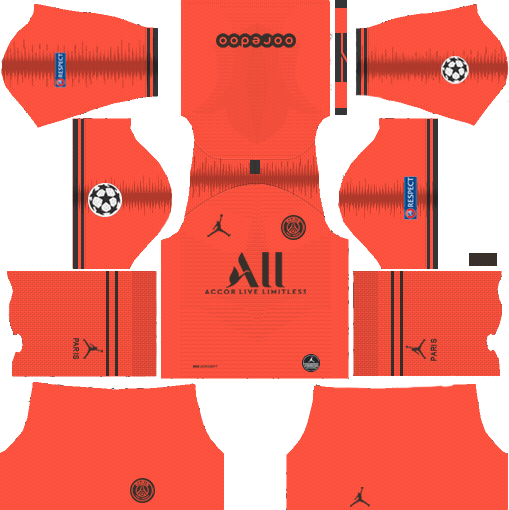 PSG 2019-2020 Kit & Logo - Dream League Soccer