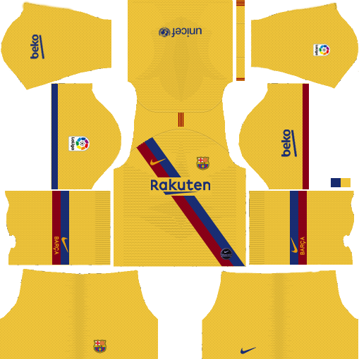 FC Barcelona 2019-2020 Kit - Dream League