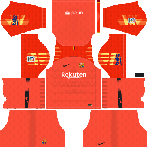 Barcelona GK Third Kit 2018 - 2019