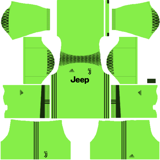 Juventus Goalkeeper Home Kit Dream League Soccer 2017 - 2018