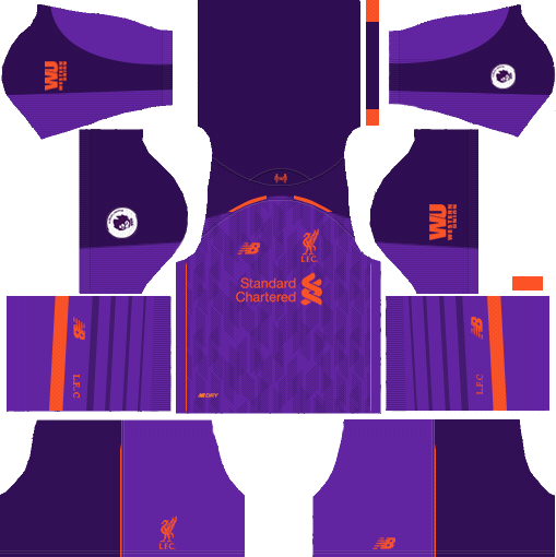Liverpool Away Kit 2018-2019 Dream League Soccer