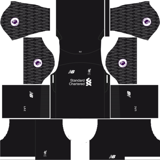 Liverpool Away Kit 2017-2018 Dream League Soccer
