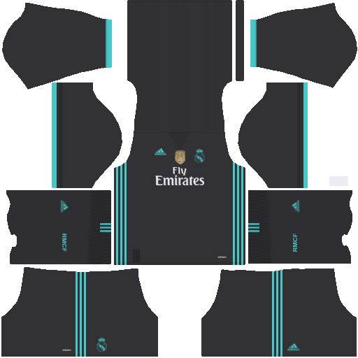 Real Madrid Away Kit 2017/2018 DLS