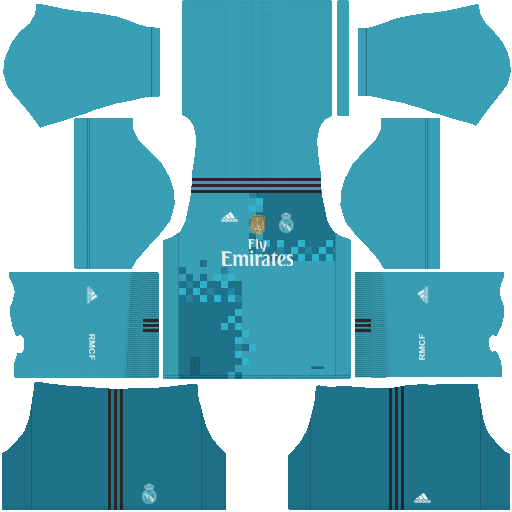 Real Madrid Third Kit 2017/2018 DLS