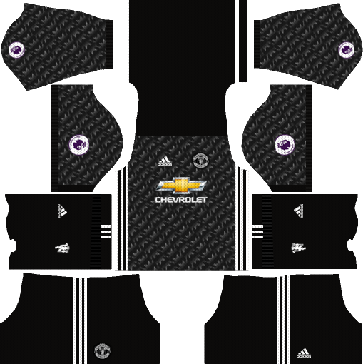 Manchester United Away Kit Dream League Soccer 2017-2018